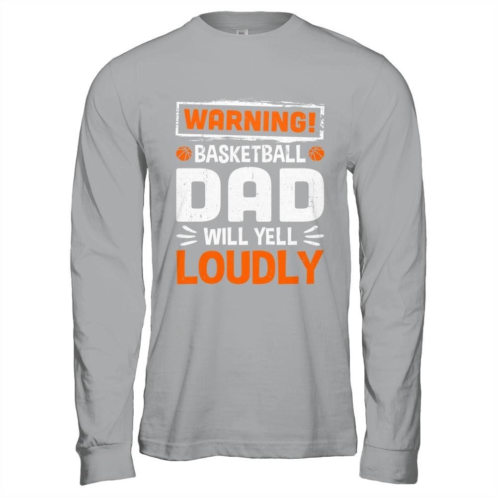Funny Volleyball Dad Warning Volleyball Dad Will Yell Loudly Shirt & Hoodie | siriusteestore