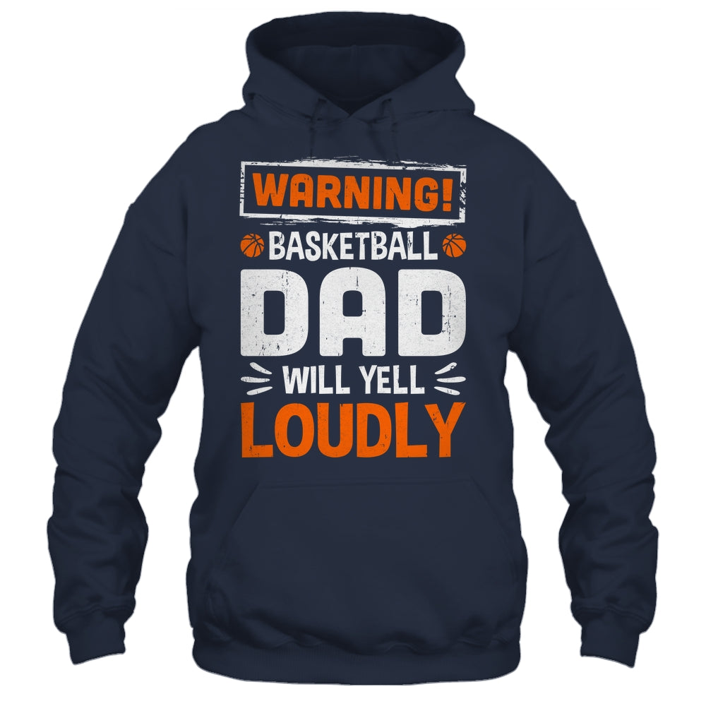 Funny Volleyball Dad Warning Volleyball Dad Will Yell Loudly Shirt & Hoodie | siriusteestore