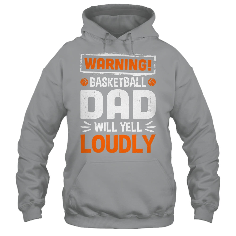 Funny Volleyball Dad Warning Volleyball Dad Will Yell Loudly Shirt & Hoodie | siriusteestore