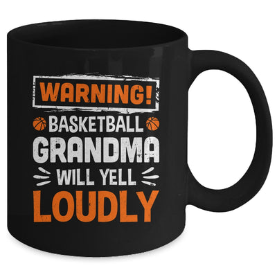 Funny Volleyball Grandma Warning Volleyball Will Yell Loudly Mug | siriusteestore