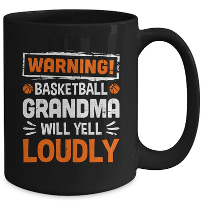 Funny Volleyball Grandma Warning Volleyball Will Yell Loudly Mug | siriusteestore