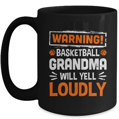 Funny Volleyball Grandma Warning Volleyball Will Yell Loudly Mug | siriusteestore