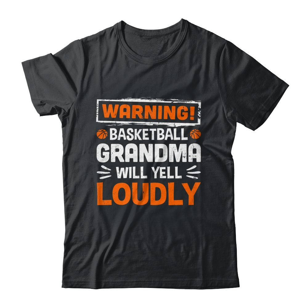 Funny Volleyball Grandma Warning Volleyball Will Yell Loudly Shirt & Tank Top | siriusteestore