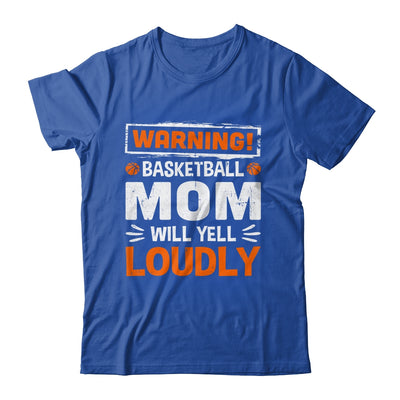 Funny Volleyball Mom Warning Volleyball Mom Will Yell Loudly Shirt & Tank Top | siriusteestore
