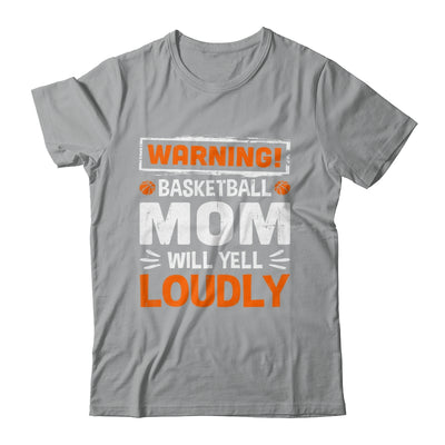Funny Volleyball Mom Warning Volleyball Mom Will Yell Loudly Shirt & Tank Top | siriusteestore
