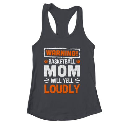 Funny Volleyball Mom Warning Volleyball Mom Will Yell Loudly Shirt & Tank Top | siriusteestore