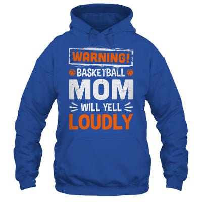 Funny Volleyball Mom Warning Volleyball Mom Will Yell Loudly Shirt & Tank Top | siriusteestore