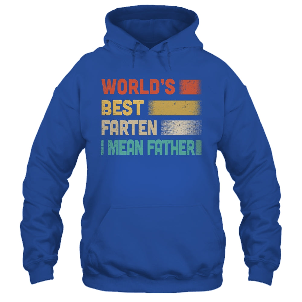 Funny World's Best Farter I Mean Father For Dad Fathers Day Shirt & Hoodie | siriusteestore