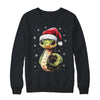 Funny Xmas Snake Lovers Christmas Snake Santa Hat Men Women Shirt & Sweatshirt | siriusteestore