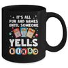 Funny Yells Bingo Lover For Men Women Bingo Gambling Player Mug | siriusteestore