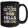 Funny Yells Bingo Lover For Men Women Bingo Gambling Player Mug | siriusteestore