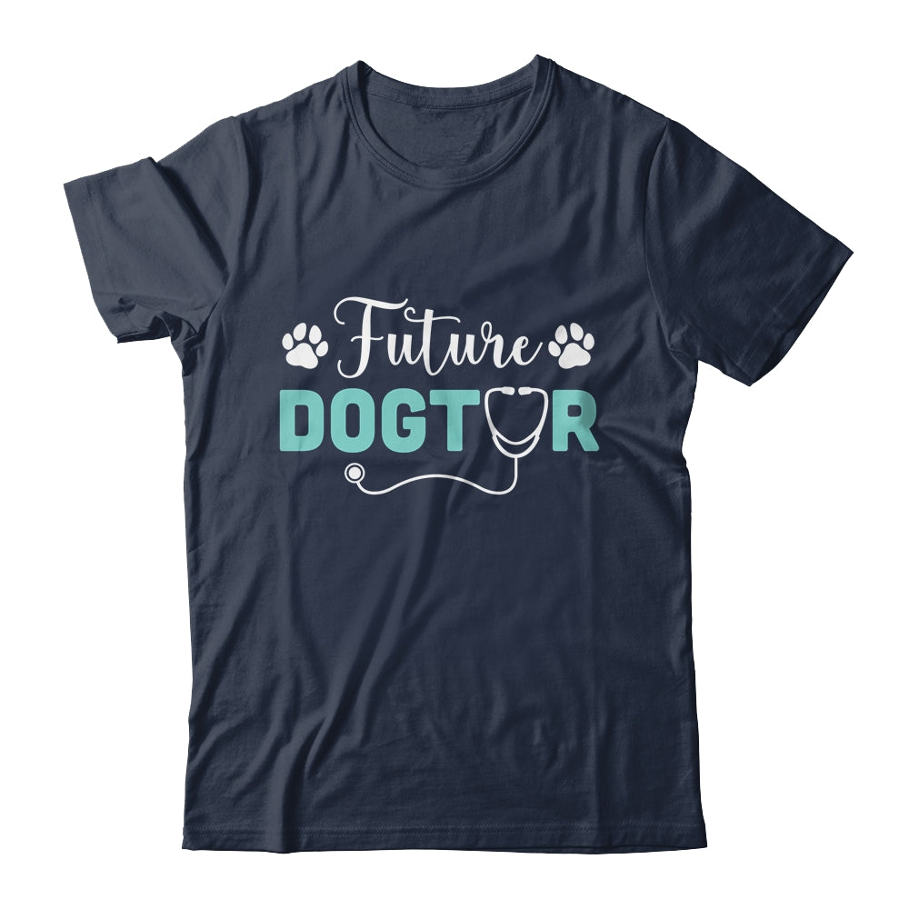 Future Dogtor Vet Student Funny Veterinarian Dog Graduate Shirt & Hoodie | siriusteestore