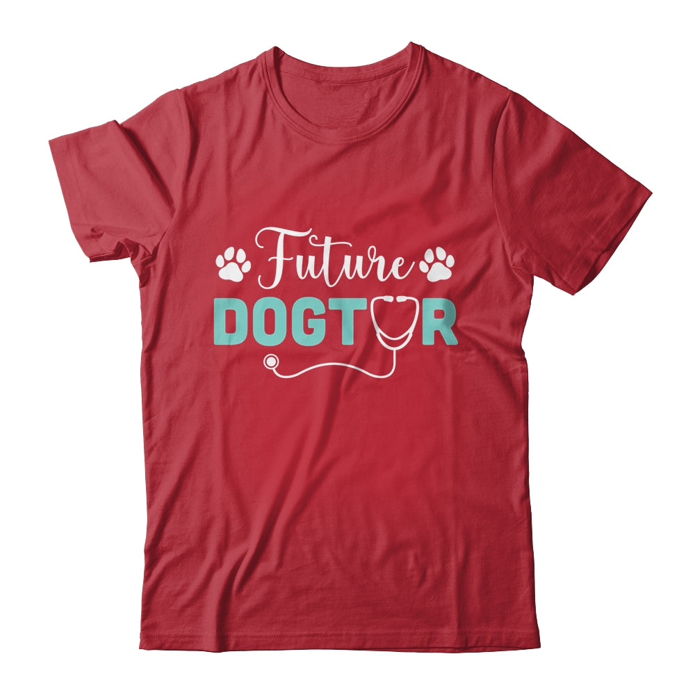 Future Dogtor Vet Student Funny Veterinarian Dog Graduate Shirt & Hoodie | siriusteestore