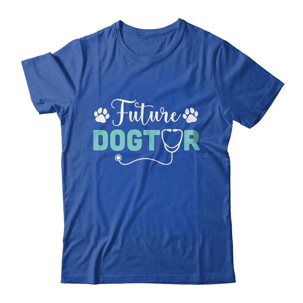Future Dogtor Vet Student Funny Veterinarian Dog Graduate Shirt & Hoodie | siriusteestore
