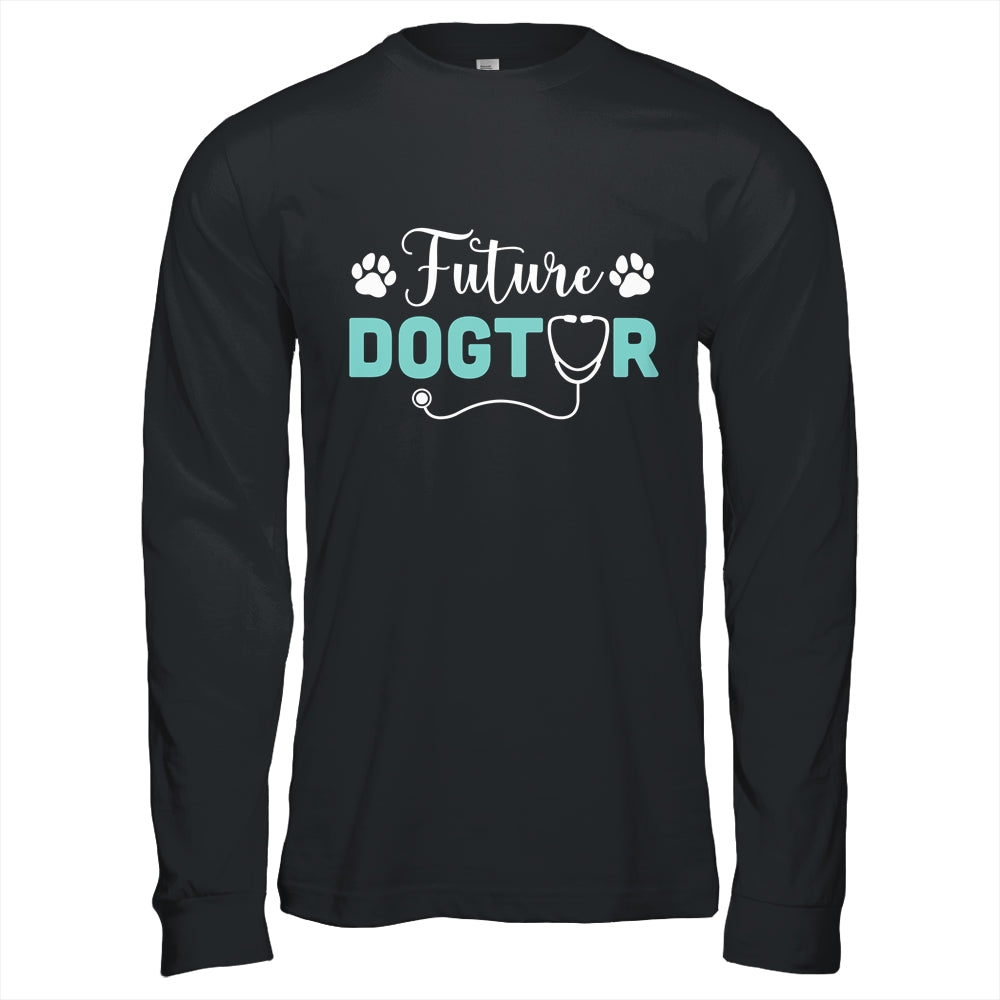 Future Dogtor Vet Student Funny Veterinarian Dog Graduate Shirt & Hoodie | siriusteestore