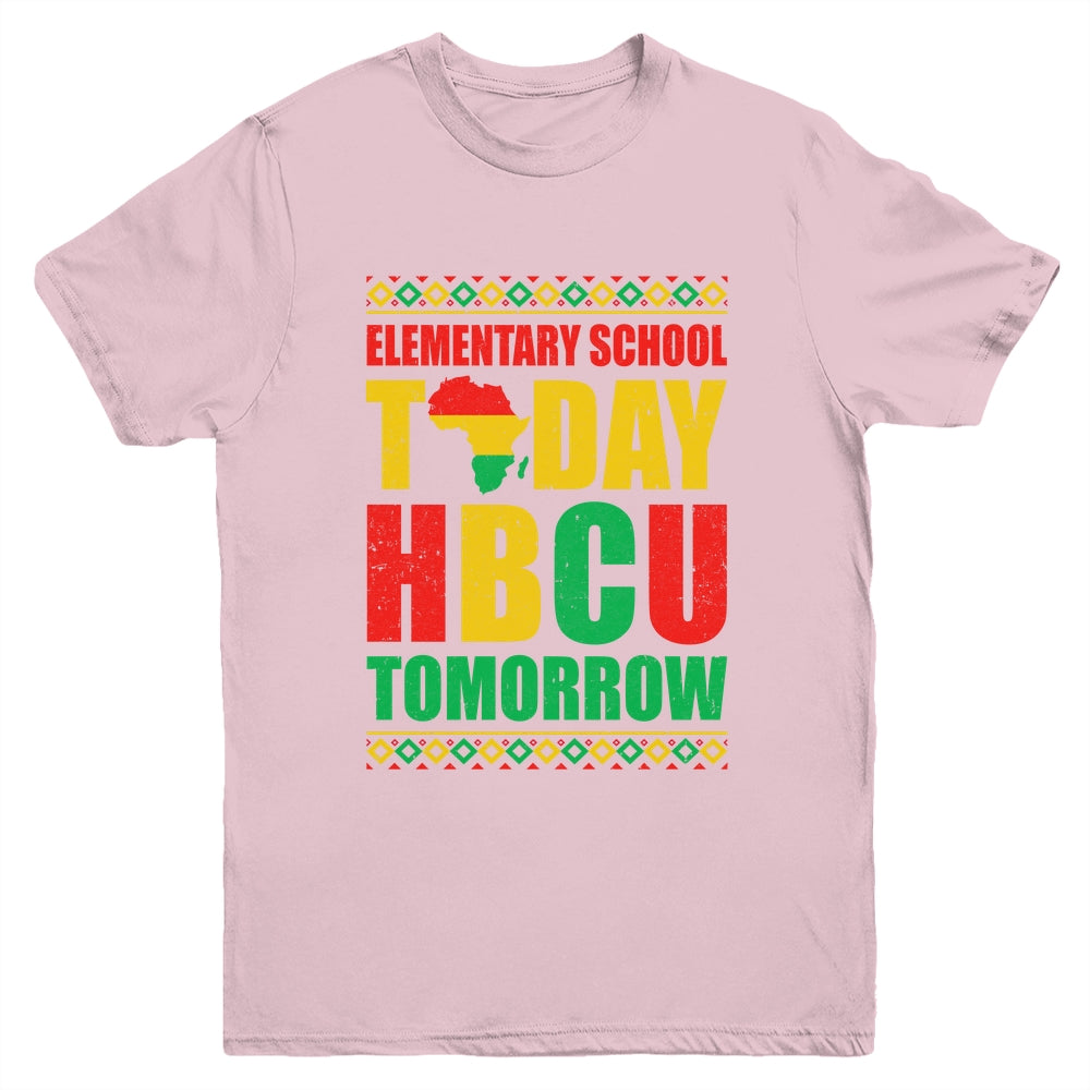 Future HBCU College Elementary School Today HBCU Tomorrow Youth Shirt | siriusteestore