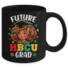Future HBCU Grad Black Girl Kids Afro Black History Month Mug | siriusteestore
