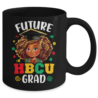 Future HBCU Grad Black Girl Kids Afro Black History Month Mug | siriusteestore