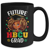 Future HBCU Grad Black Girl Kids Afro Black History Month Mug | siriusteestore