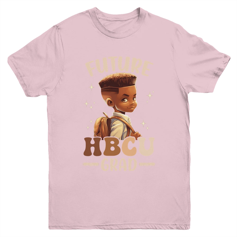 Future HBCU Grad History Black Boy Graduation HBCU Kids Youth Shirt | siriusteestore