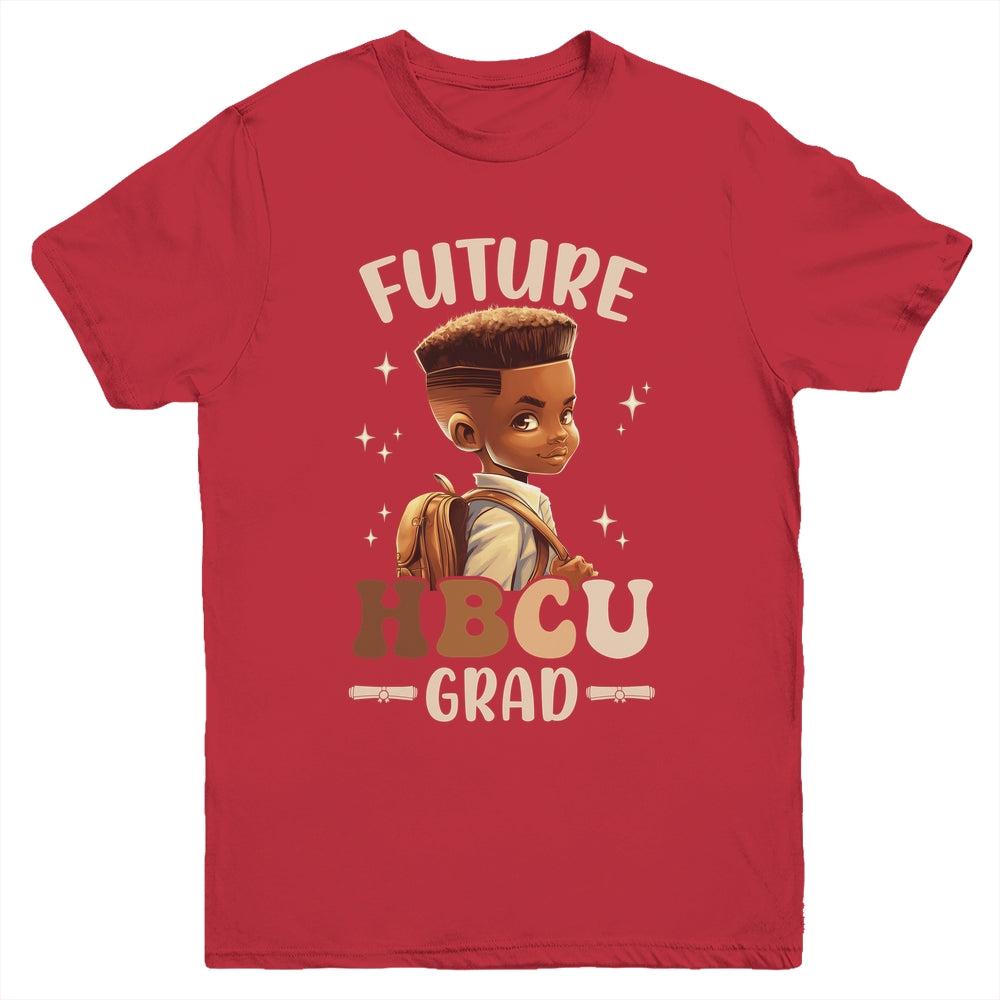 Future HBCU Grad History Black Boy Graduation HBCU Kids Youth Shirt | siriusteestore