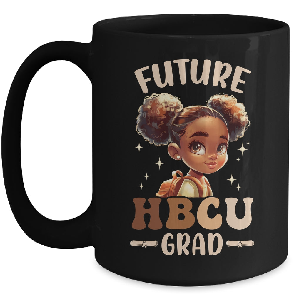 Future HBCU Grad History Black Girl Graduation HBCU Kids Mug | siriusteestore