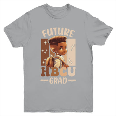 Future HBCU Grad Kids Black Boy Afro Black History Month Youth Shirt | siriusteestore
