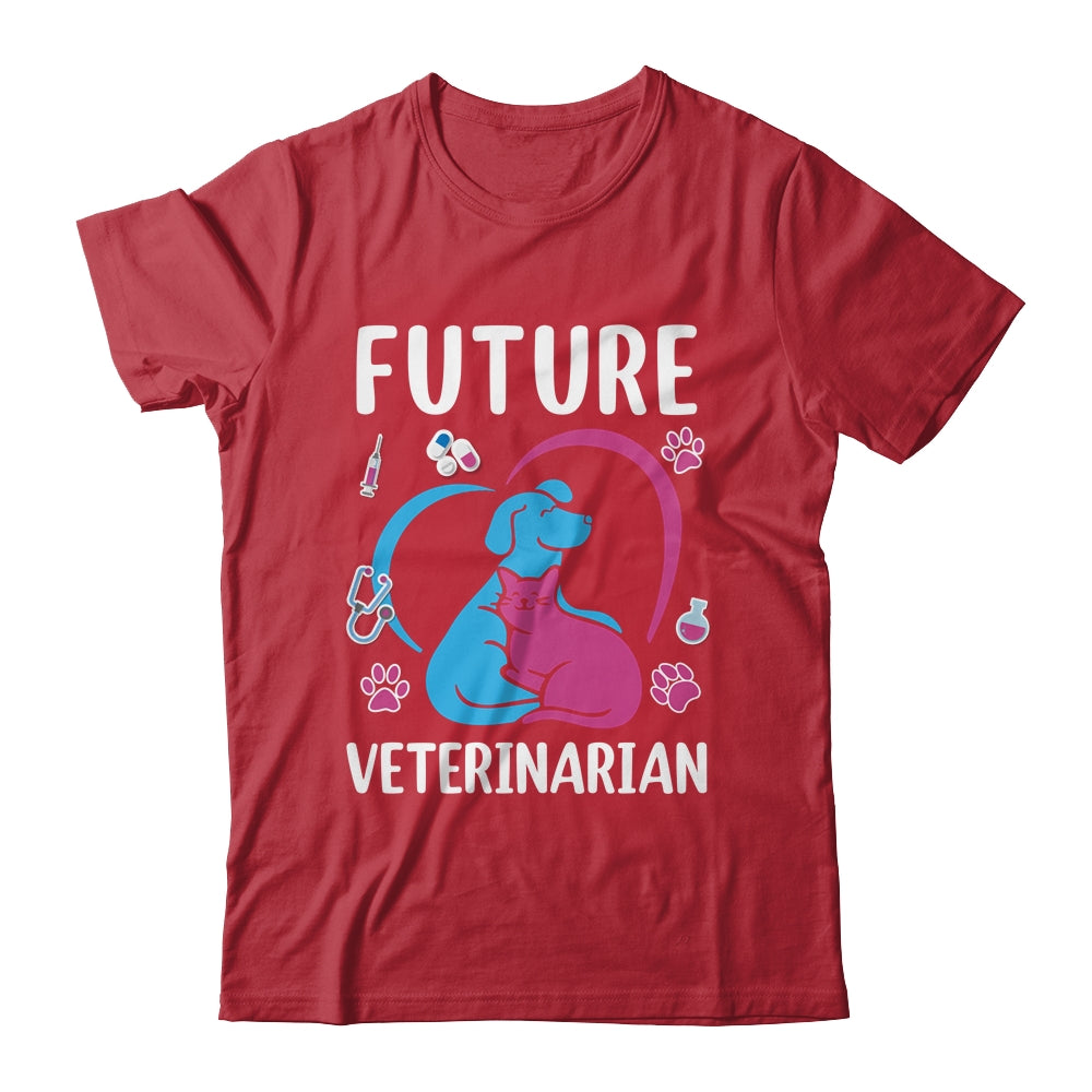 Future Veterinarian Funny Vet Tech Veterinarian Technician Shirt & Tank Top | siriusteestore