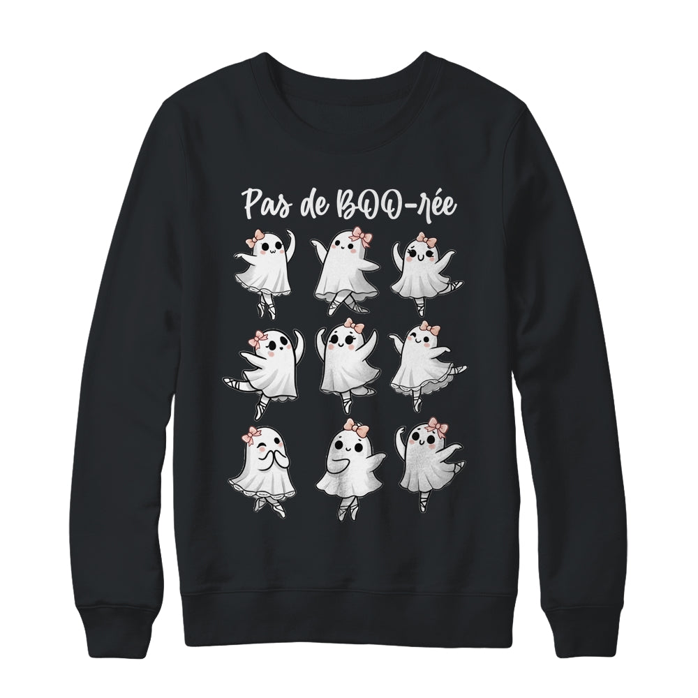 GHOST Pas De BOO-rée Ballet Dancer Spooky Halloween Shirt & Sweatshirt | siriusteestore