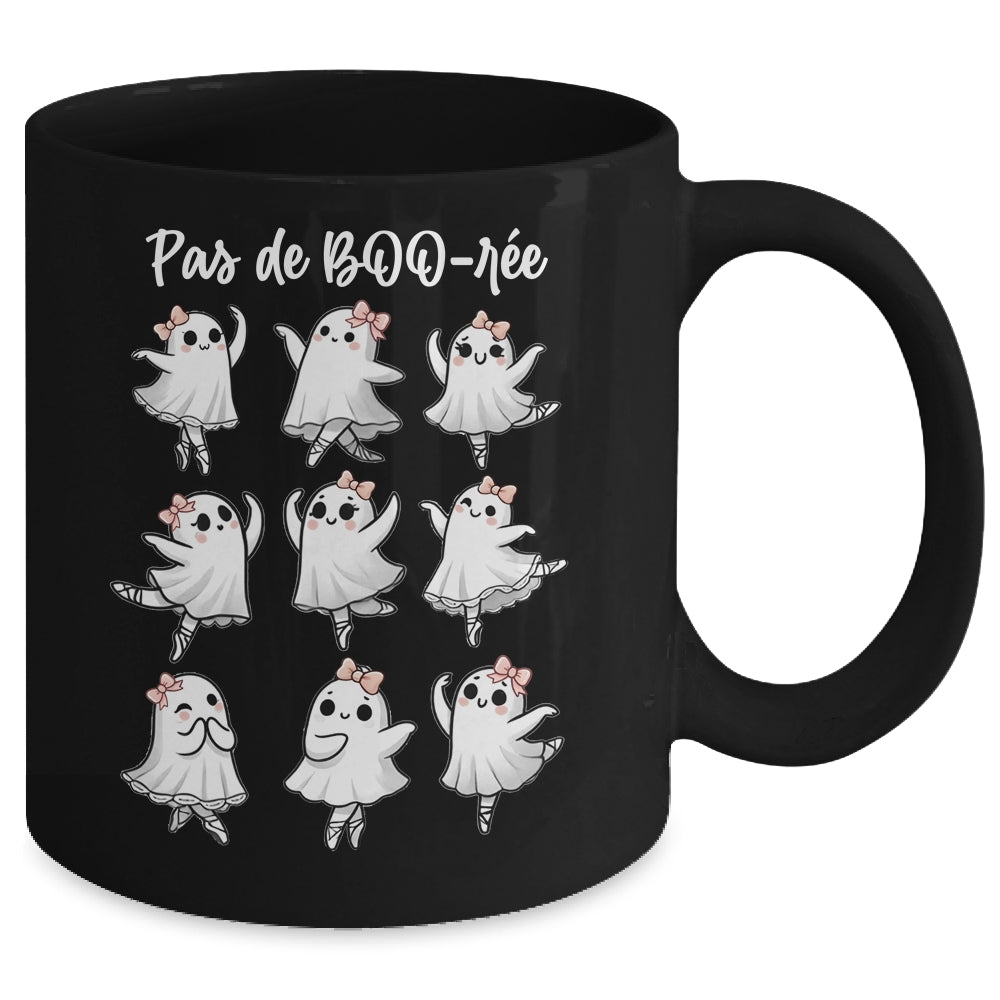 GHOST Pas De BOO-rée Ballet Dancer Spooky Halloween Mug | siriusteestore