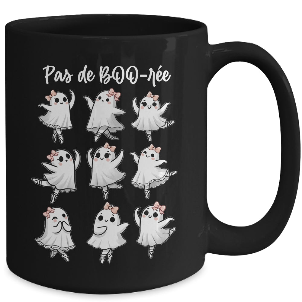 GHOST Pas De BOO-rée Ballet Dancer Spooky Halloween Mug | siriusteestore