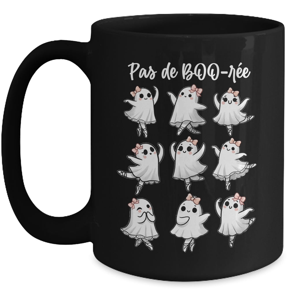GHOST Pas De BOO-rée Ballet Dancer Spooky Halloween Mug | siriusteestore