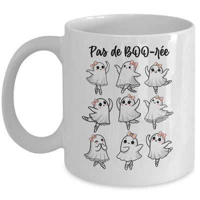 GHOST Pas De BOO-rée Ballet Ghost Dancer Spooky Halloween Mug | siriusteestore