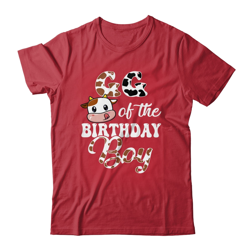 Gaga Of The Birthday Boy Cow Farm 1st Birthday Boy Shirt & Hoodie | siriusteestore
