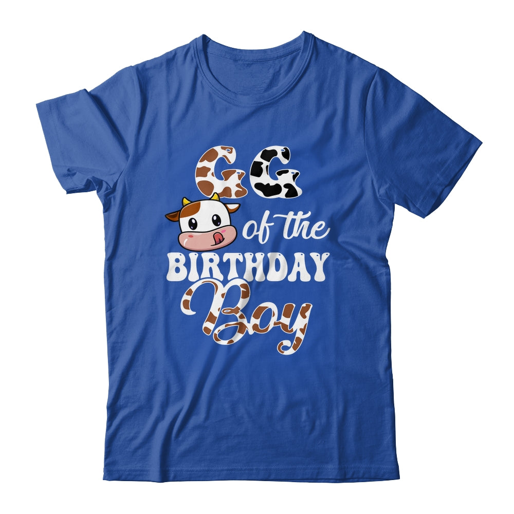 Gaga Of The Birthday Boy Cow Farm 1st Birthday Boy Shirt & Hoodie | siriusteestore