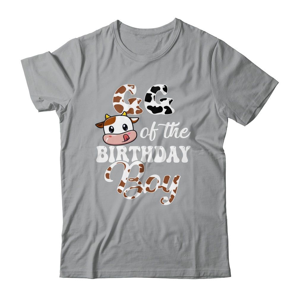 Gaga Of The Birthday Boy Cow Farm 1st Birthday Boy Shirt & Hoodie | siriusteestore