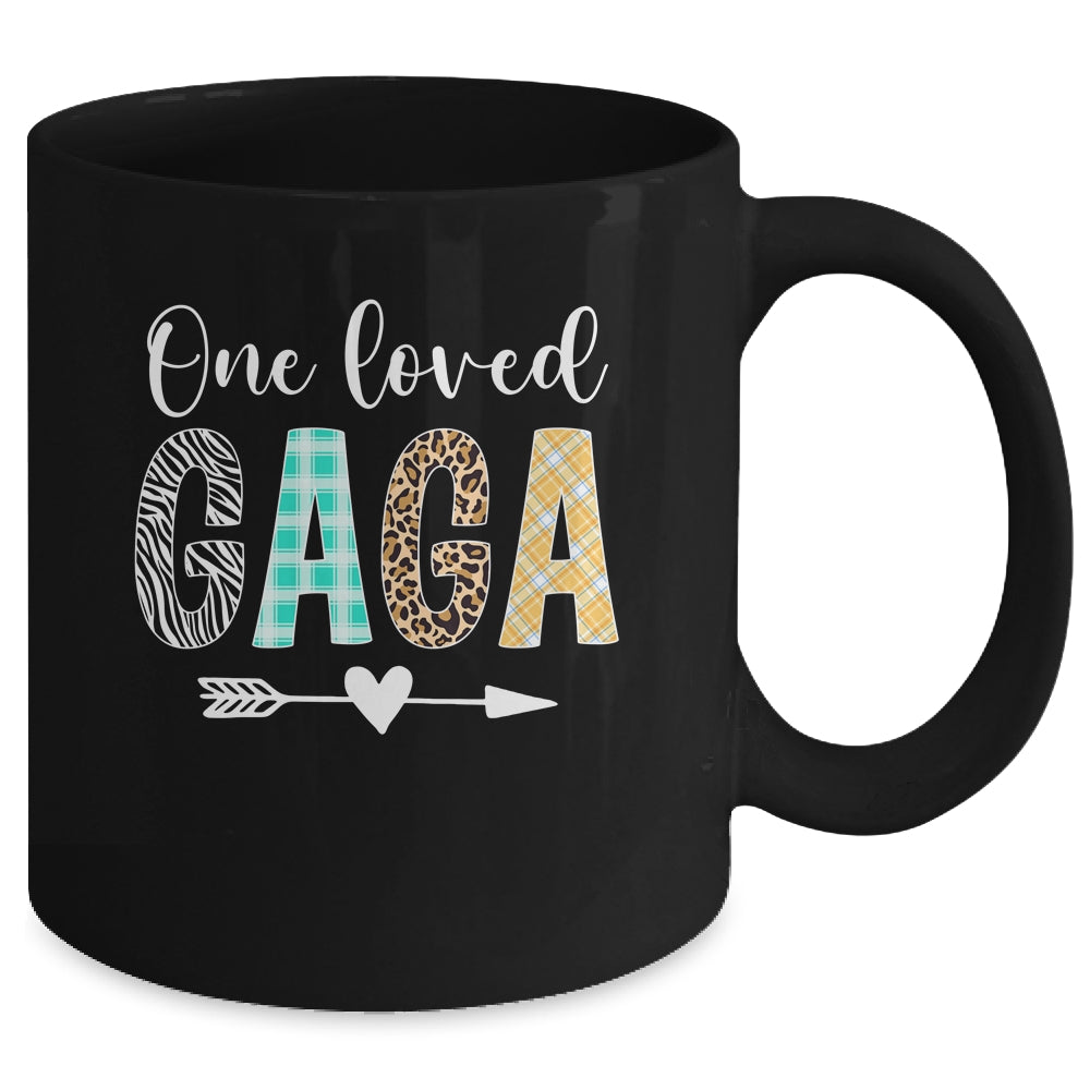 Gaga Women Cute Design One Loved Gaga Mother's Day Mug | siriusteestore