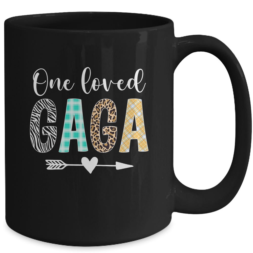 Gaga Women Cute Design One Loved Gaga Mother's Day Mug | siriusteestore