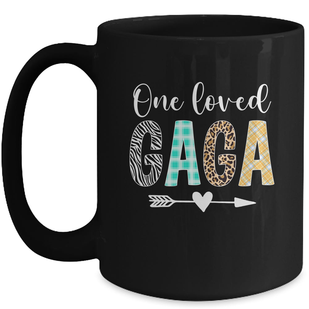 Gaga Women Cute Design One Loved Gaga Mother's Day Mug | siriusteestore