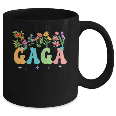Gaga Women Wildflower Floral Design Gaga Mothers Day Mug | siriusteestore