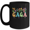 Gaga Women Wildflower Floral Design Gaga Mothers Day Mug | siriusteestore