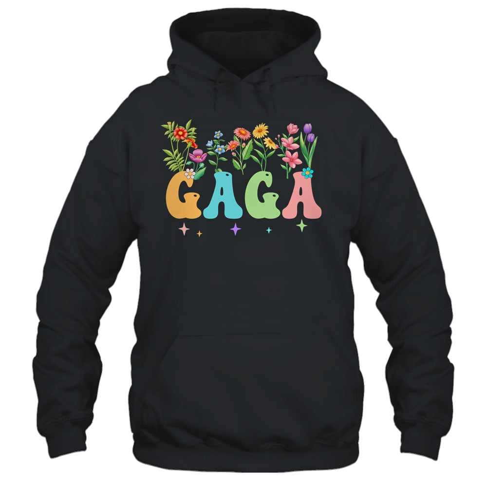 Gaga Women Wildflower Floral Design Gaga Mothers Day Shirt & Tank Top | siriusteestore