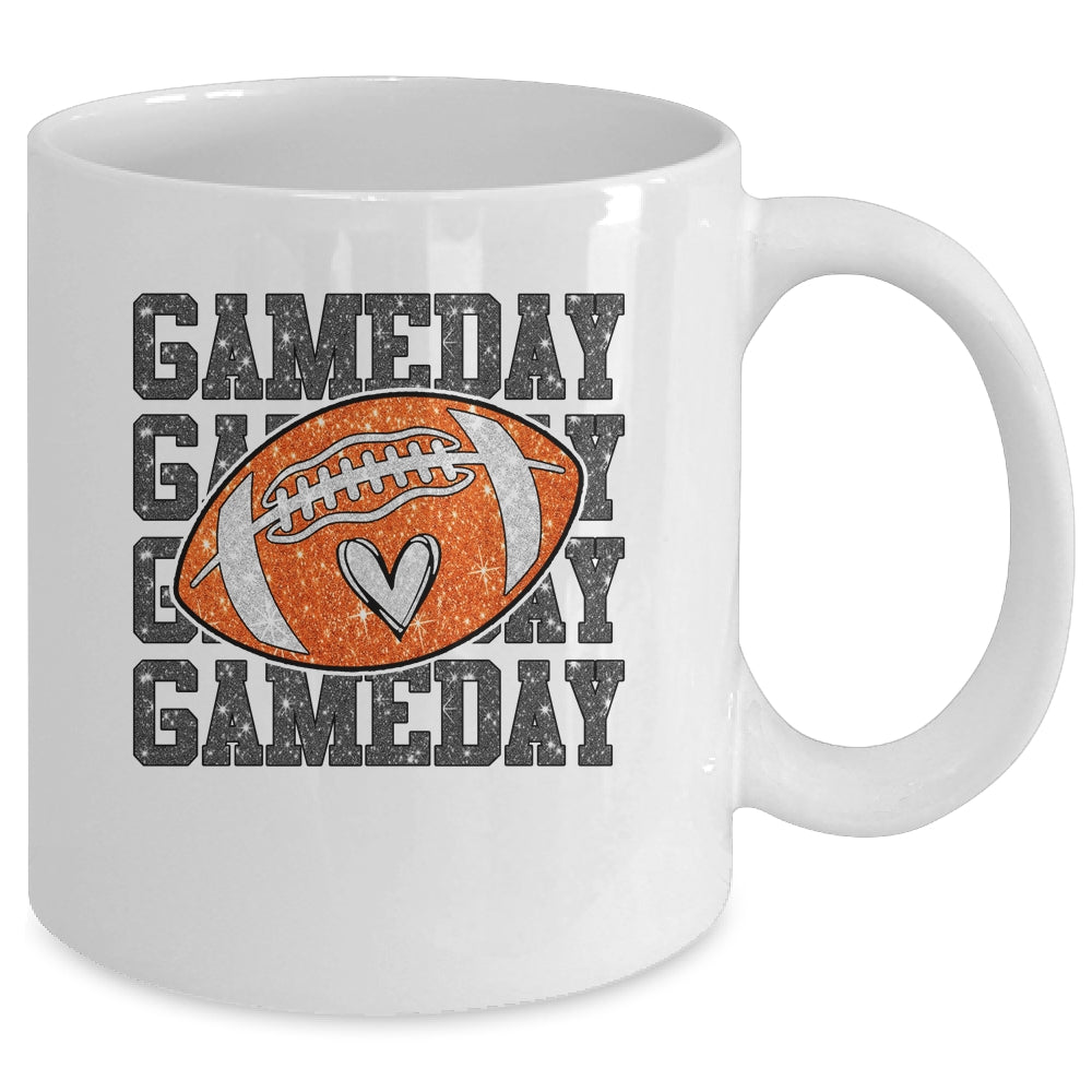 Game Day Football For Women Mom Football Season Fan Lover Mug | siriusteestore