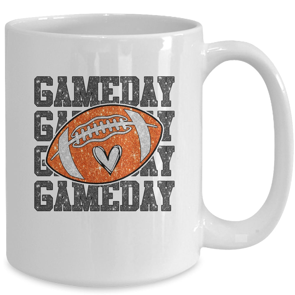 Game Day Football For Women Mom Football Season Fan Lover Mug | siriusteestore