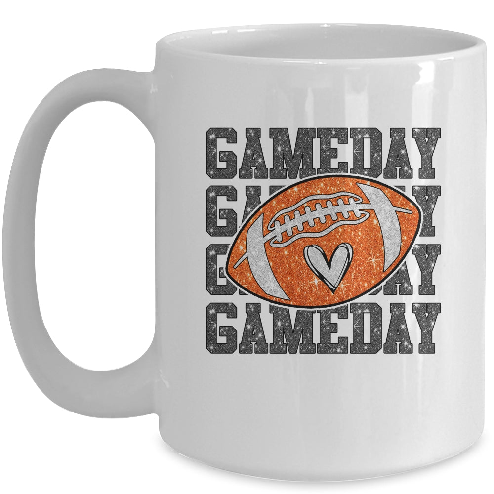 Game Day Football For Women Mom Football Season Fan Lover Mug | siriusteestore