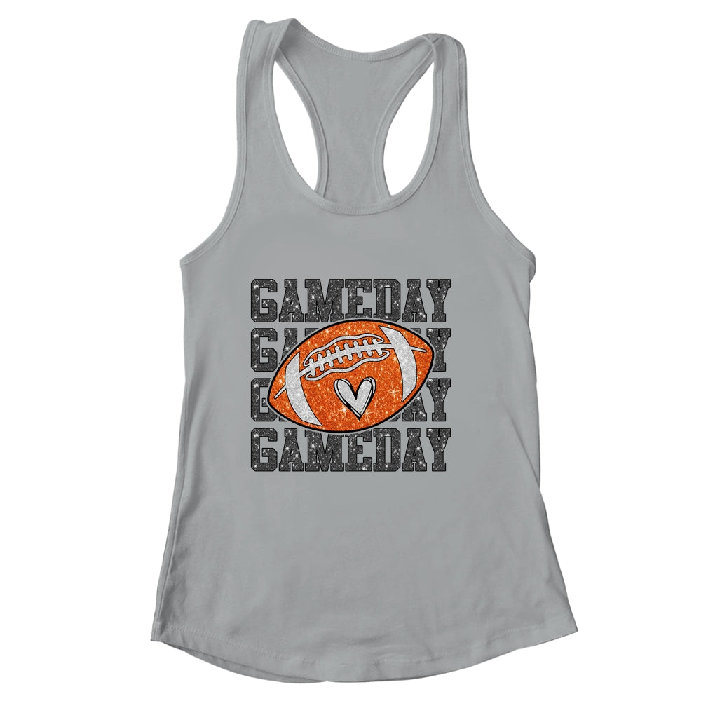 Game Day Football For Women Mom Football Season Fan Lover Shirt & Tank Top | siriusteestore