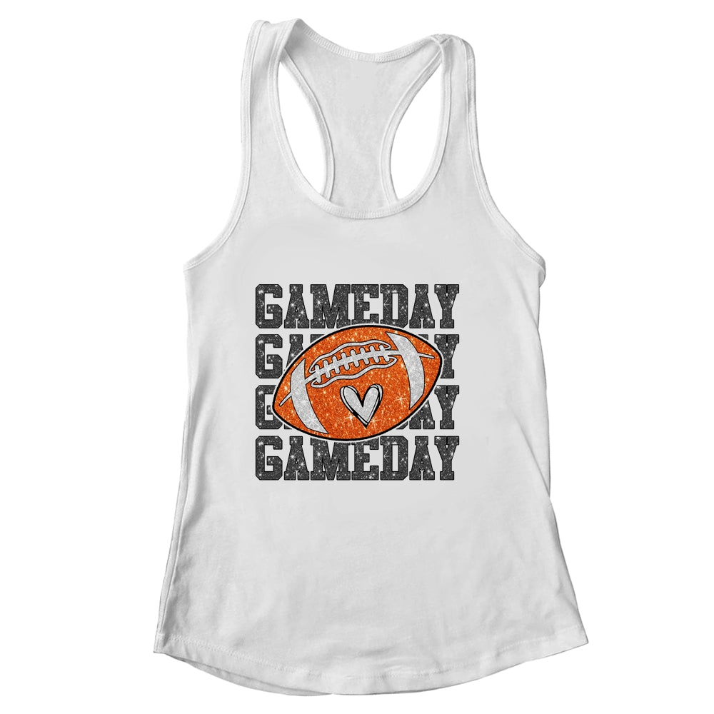 Game Day Football For Women Mom Football Season Fan Lover Shirt & Tank Top | siriusteestore