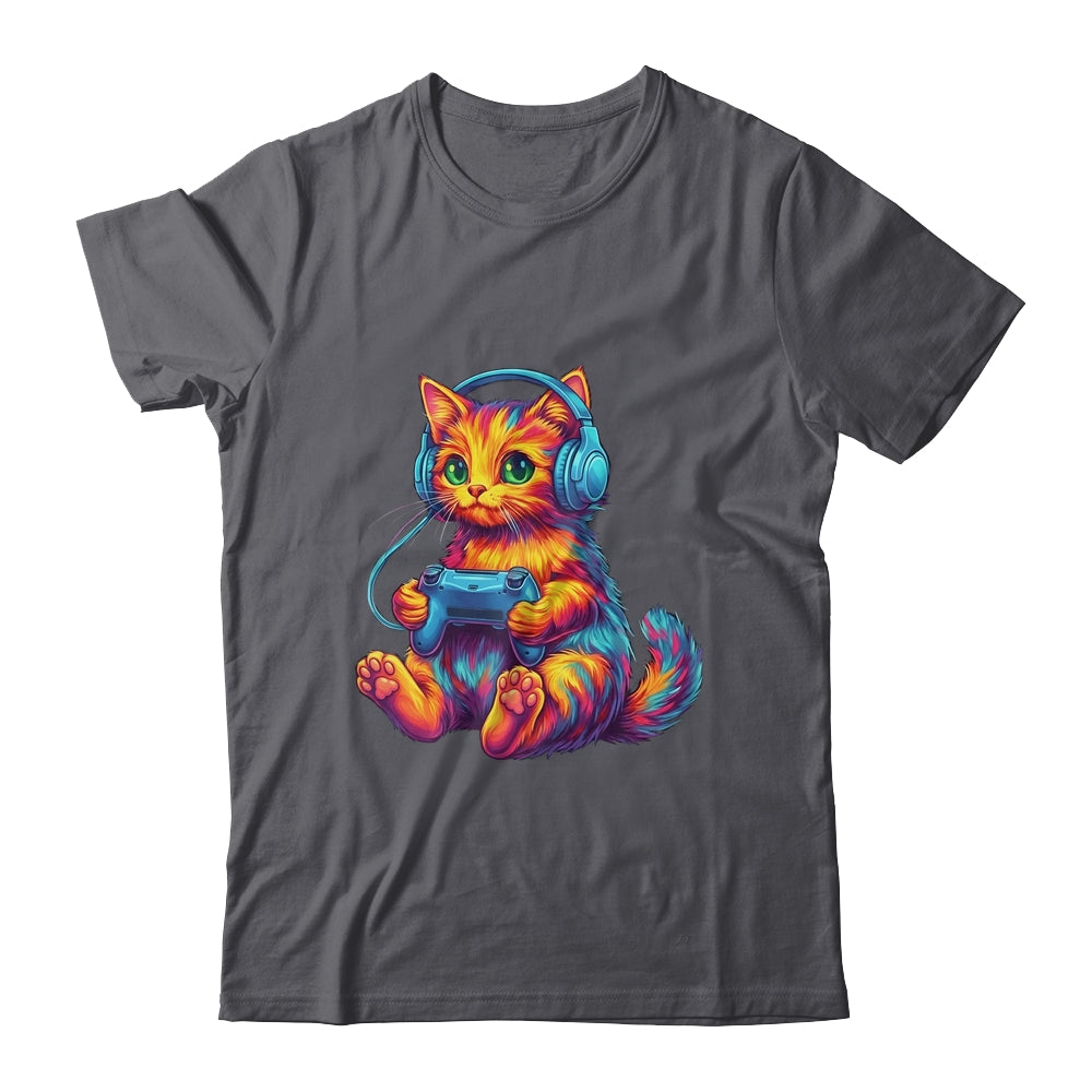 Gamer Cat Video Games Boys Teen Men Girls Funny Gaming Cat Shirt & Hoodie | siriusteestore
