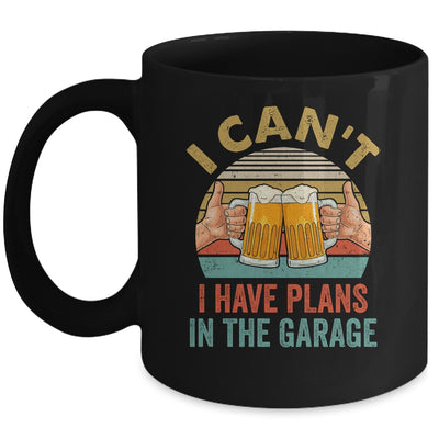 Garage Drinker I Can’t I Have Plans In The Garage Beer Mug | siriusteestore