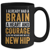 Gave Me A New Hip Funny Hip Replacement Surgery Recovery Mug | siriusteestore
